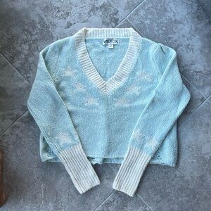 Blue Wildfox Star Sweater